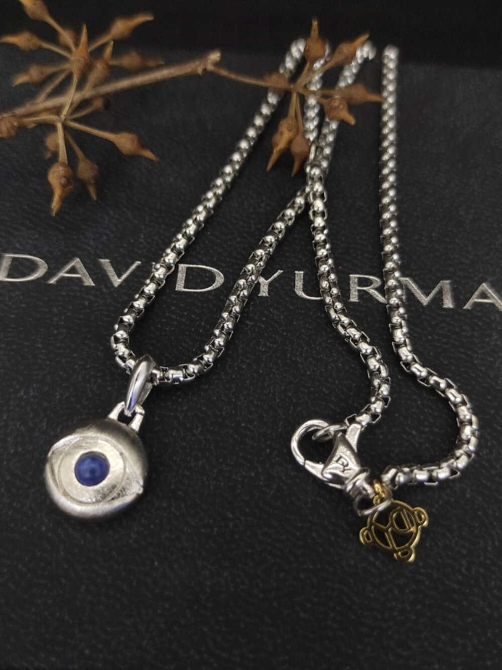 David Yurman Evil Eye Necklace